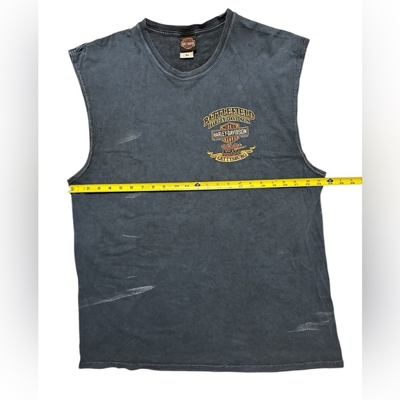 Harley Davidson Little Round Top Gettysburg, PA Men’s XL sleeveless t sh…​​​ - Picture 5 of 6